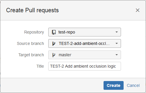 Jira Git Source Code panel - compare code