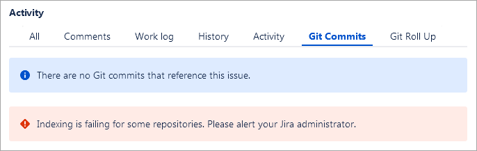 Jira Cloud indexing error example