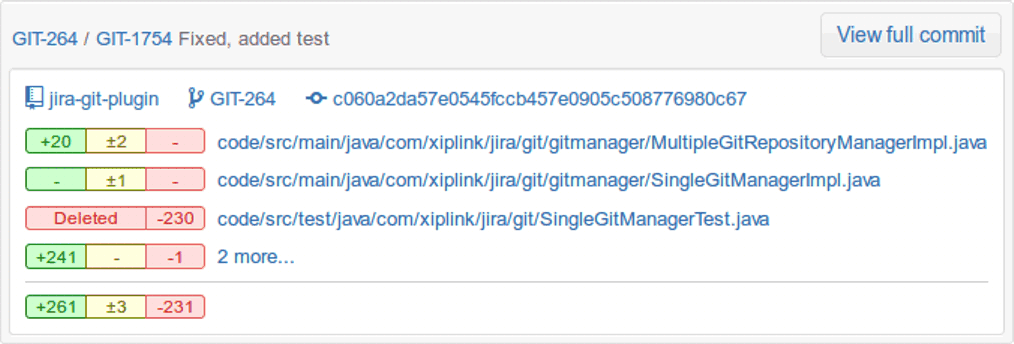 Commit association to both specific subtask and the parent issue